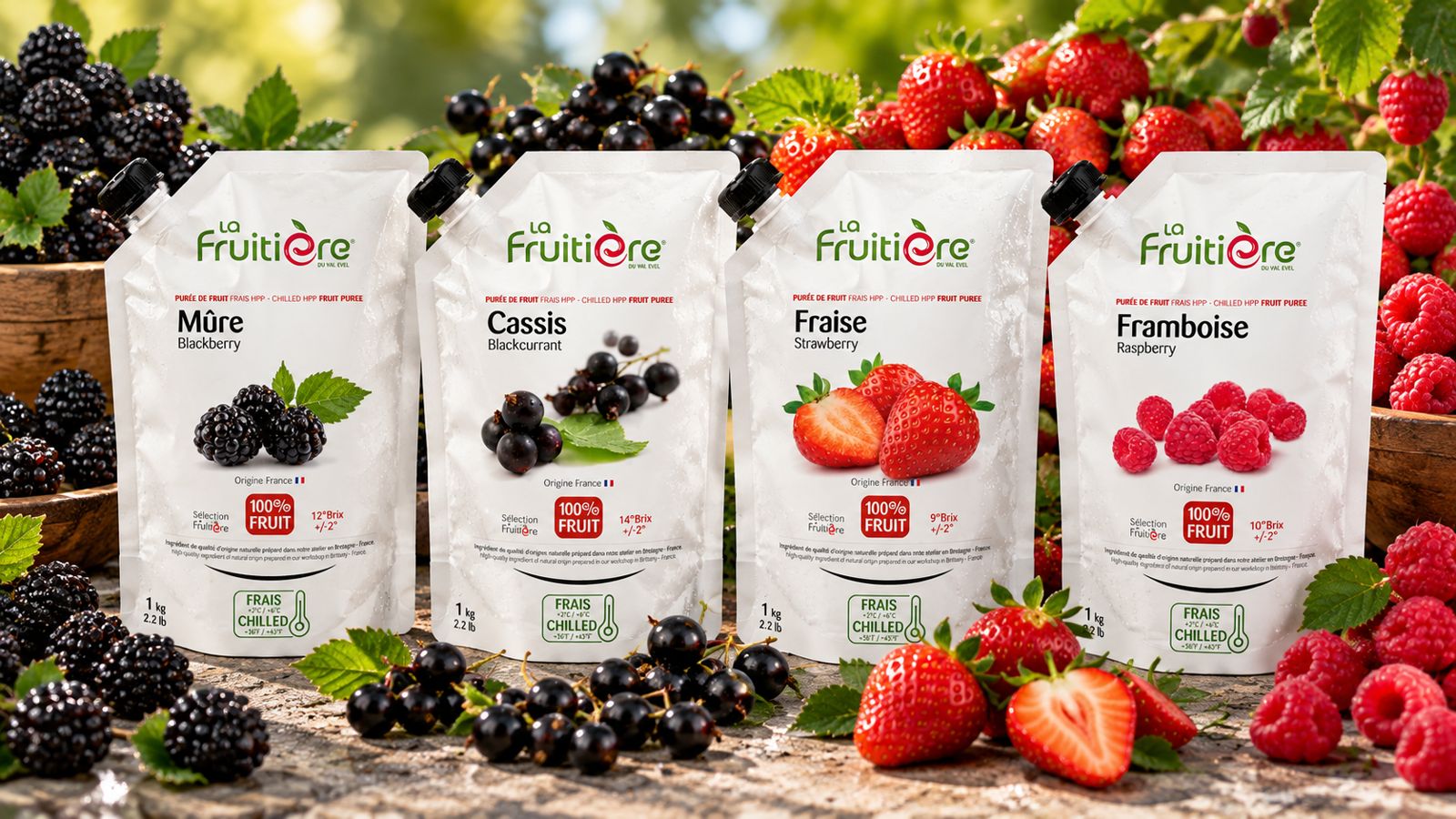 La Fruitière augļu pirē — Francija